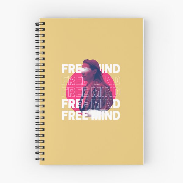Item preview, FREE MIND | Yellow Background designed and sold by RM-Journey.