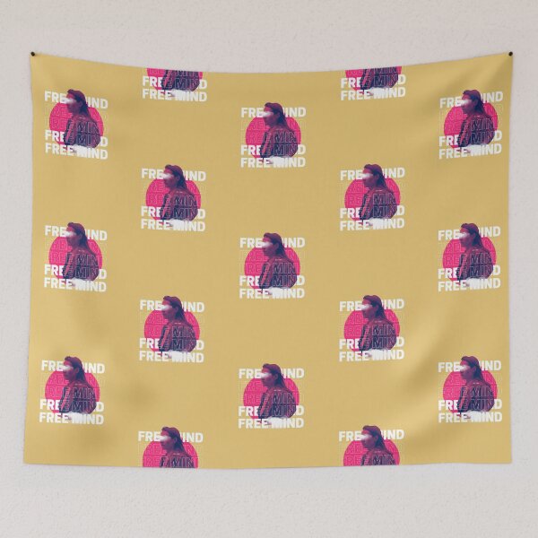 Item preview, FREE MIND | Yellow Background designed and sold by RM-Journey.