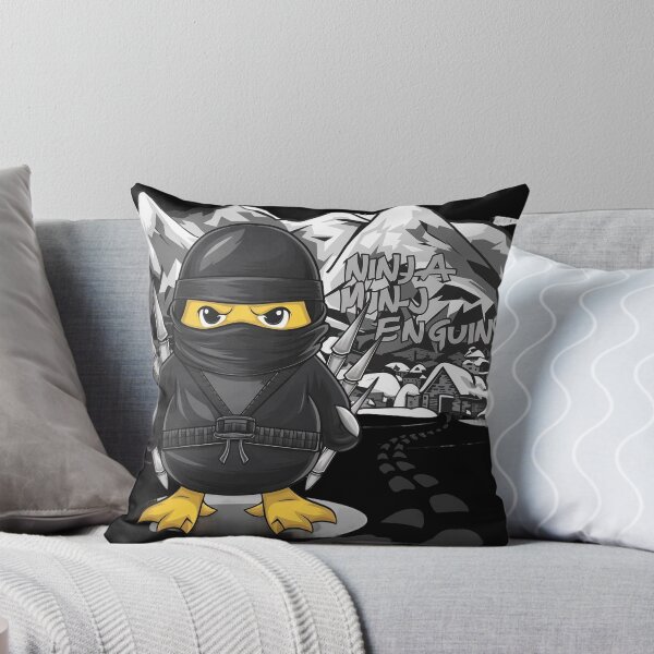 Item preview, Ninja Penguin Art designed and sold by Obsidian Ink by Wilshire.