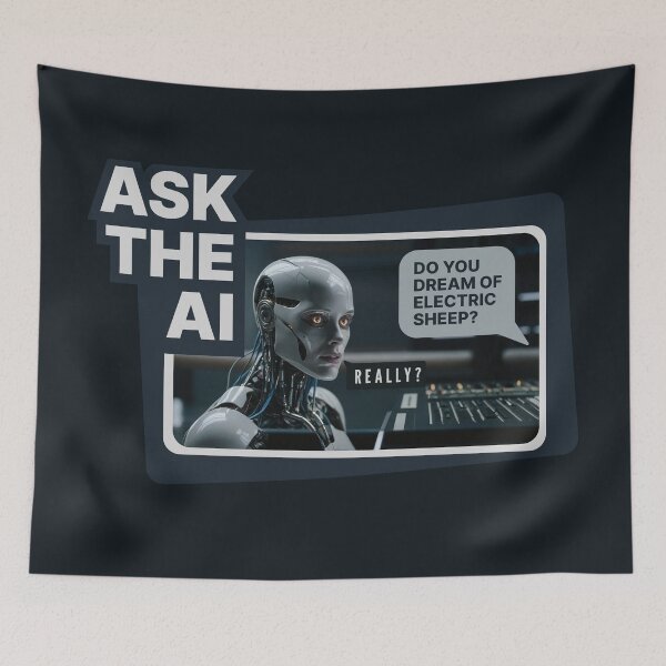 Item preview, Ask The Ai designed and sold by DSGIN4YOU.