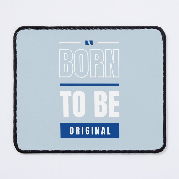 Item preview, Born to Be Original | Pastel Blue Background designed and sold by RM-Journey.