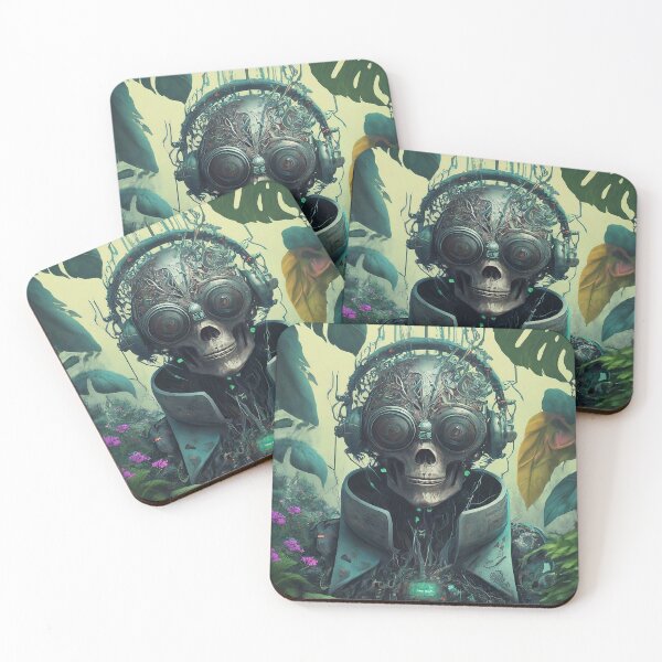 Item preview, Cybernetic Beats: Where Nature and Tech Collide designed and sold by Leo digital art.