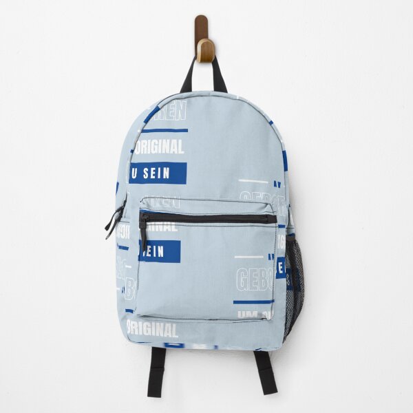 Item preview, Geboren, um original zu sein | Pastel Blue Background designed and sold by RM-Journey.