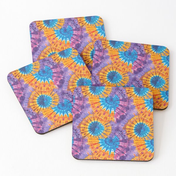 Item preview, Beautiful Colorful Psychedelic Tie Dye Pattern for Tie Dye Lovers - Vintage designed and sold by RoyalStarsPatts.