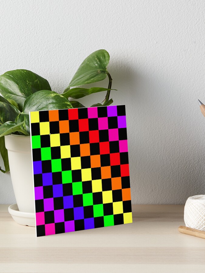 Rainbow Checkerboard on a 10x10 : r/Cubers