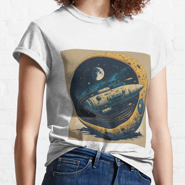 Item preview, Cosmic Threads: Explore Gravity-Inspired T-Shirt Designs designed and sold by Leo digital art.