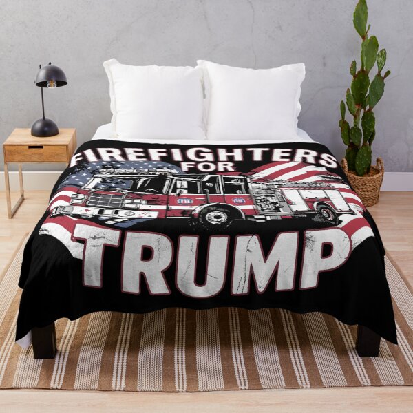 Item preview, Firefighters For Trump Election America designed and sold by Quirky Shirts.