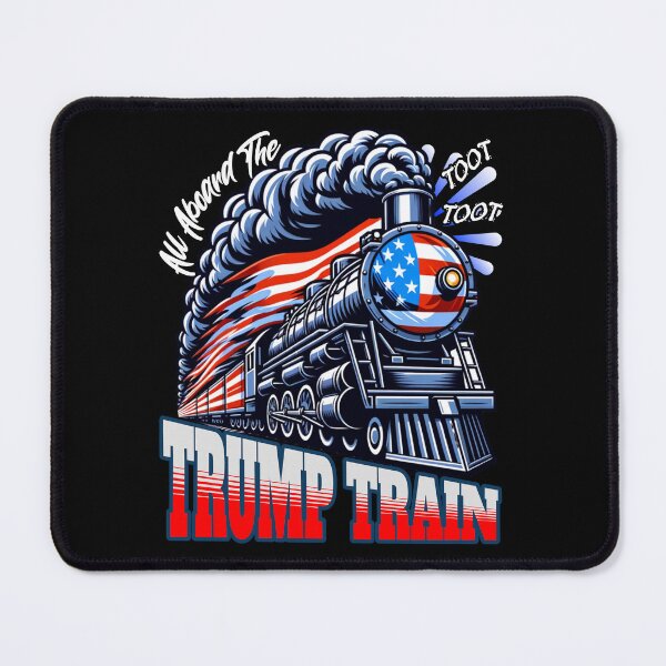 Item preview, All Aboard the Trump Train 2024 designed and sold by Studio Bankai.