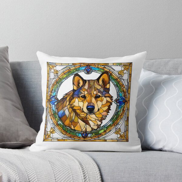 Item preview, Stained Glass Swedish Vallhund designed and sold by Fredster1966.