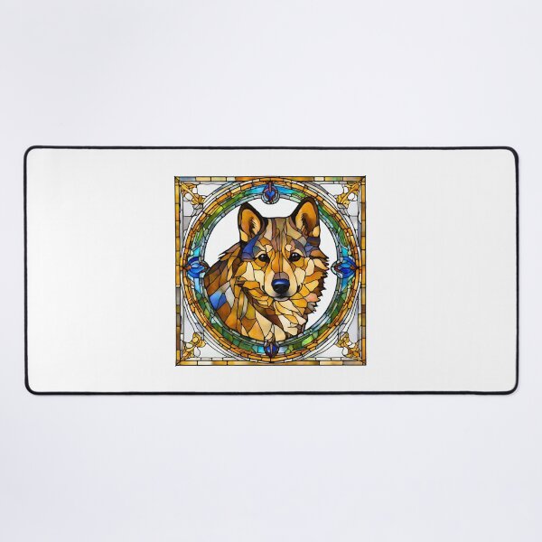 Item preview, Stained Glass Swedish Vallhund designed and sold by Fredster1966.