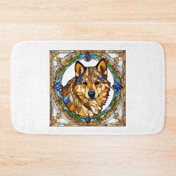 Item preview, Stained Glass Swedish Vallhund designed and sold by Fredster1966.
