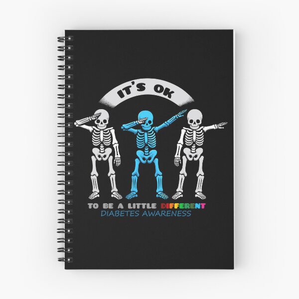 Item preview,  it's ok to be a little different-diabetes day -skeleton designed and sold by toobel.