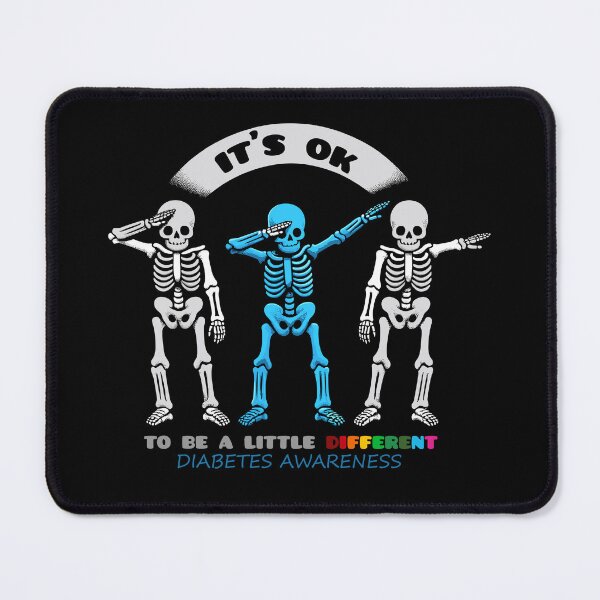 Item preview, it's ok to be a little different-diabetes day -skeleton designed and sold by toobel.