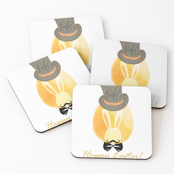 Item preview, Happy Easter rabbit and easter egg No.6 designed and sold by DigiArtNDesign.