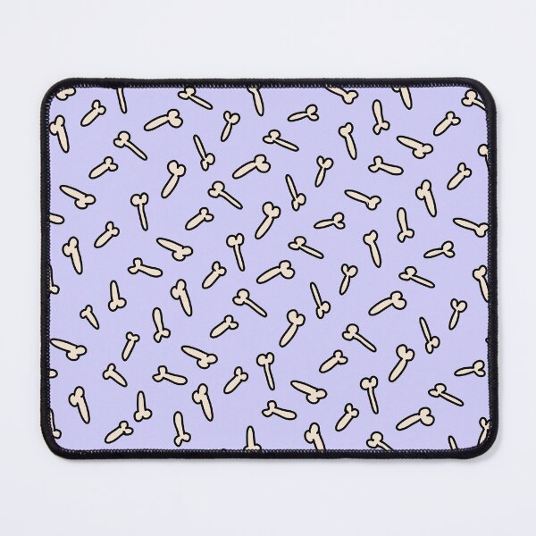 Item preview, THIN PENIS DOODLE PATTERN PASTEL LAVENDER designed and sold by aydapadi.