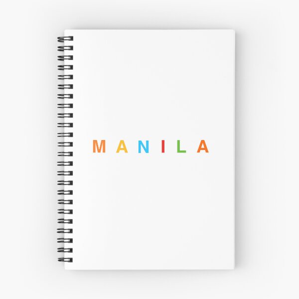 Item preview, MANILA Rainbow LETTERS WHITE designed and sold by aydapadi.