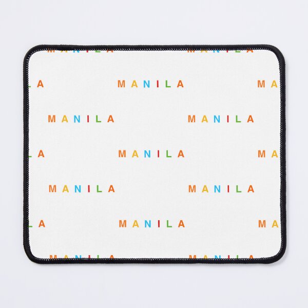 Item preview, MANILA Rainbow LETTERS WHITE designed and sold by aydapadi.