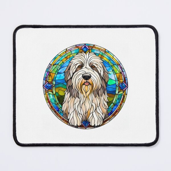 Item preview, Stained Glass Polish Lowland Sheepdog designed and sold by Fredster1966.