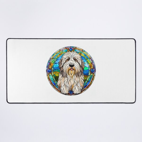 Item preview, Stained Glass Polish Lowland Sheepdog designed and sold by Fredster1966.