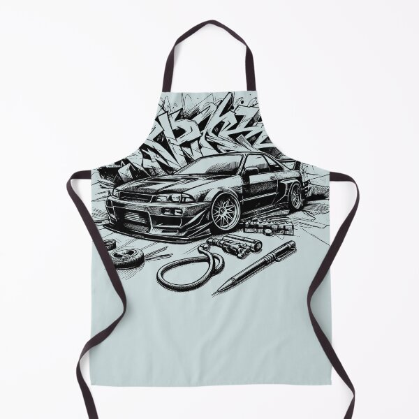 Item preview, Speed Drift Car Graffiti Style Black and White Sketch designed and sold by Horizon Illustration Motor Company.