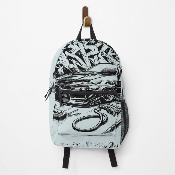 Item preview, Speed Drift Car Graffiti Style Black and White Sketch designed and sold by Horizon Illustration Motor Company.