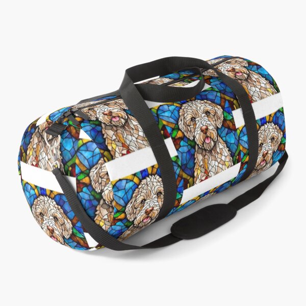 Item preview, Stained Glass Lagotto Romagnolo designed and sold by Fredster1966.