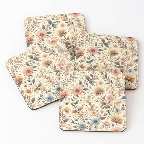 Item preview, Vintage Flower Medley designed and sold by LyssasMindArt.