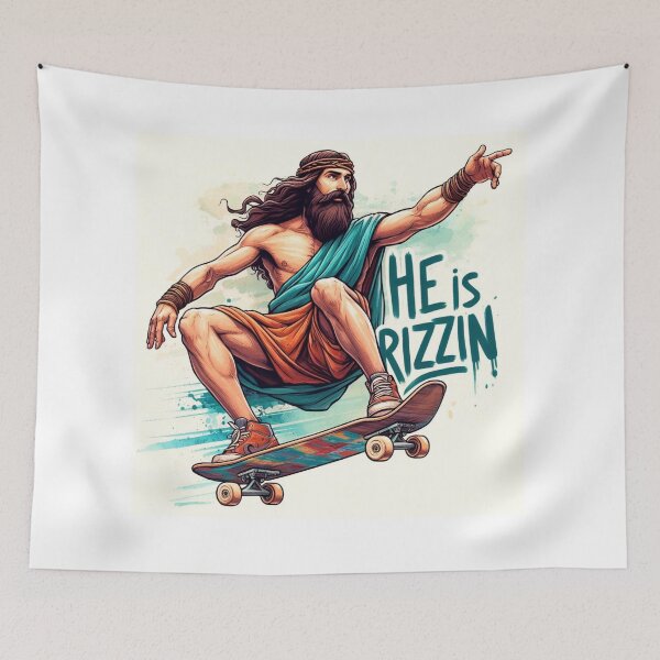 Item preview, He is rizzin designed and sold by Thedigital91.