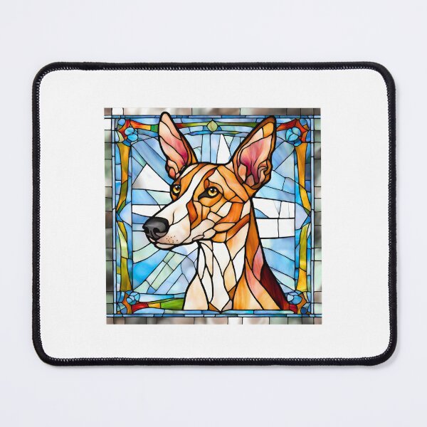 Item preview, Stained Glass Ibizan Hound designed and sold by Fredster1966.