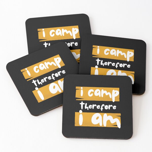 Item preview, I camp therefore I am designed and sold by Be-Adventurous.