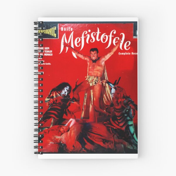 Artikelvorschau, Boito, Mefistofele, Oper, Faust, Goethe, Mephistopheles, Teufel entworfen und verkauft von Vintaged.