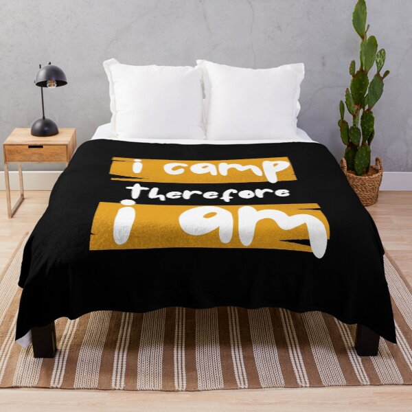 Item preview, I camp therefore I am designed and sold by Be-Adventurous.