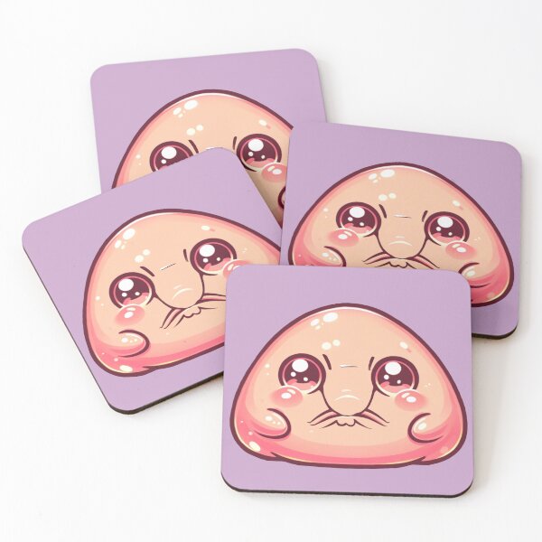 Item preview, Kawaii Blob-fish Kawaii Animal designed and sold by CritterManiaUK.