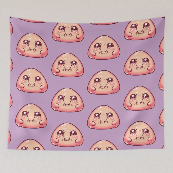 Item preview, Kawaii Blob-fish Kawaii Animal designed and sold by CritterManiaUK.