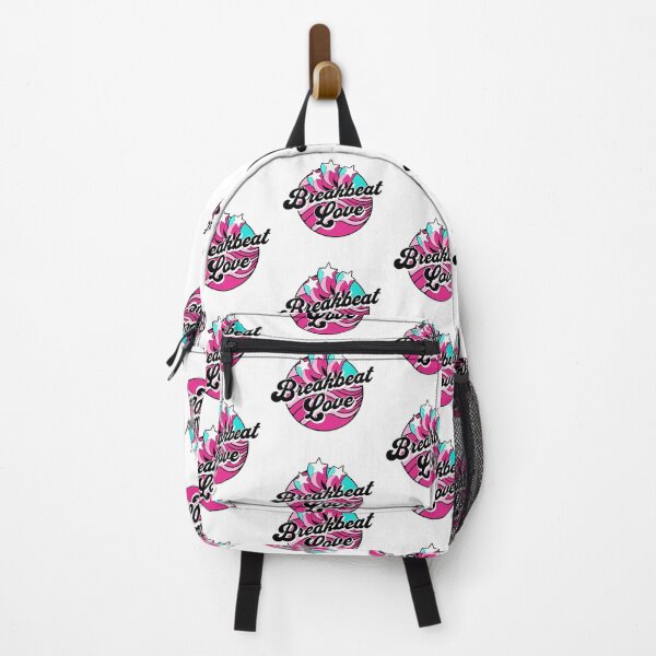 Item preview, BREAKBEAT  - Love Waves Stars (Black/blue/pink)  designed and sold by Discothreadz.