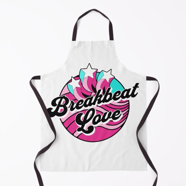 Item preview, BREAKBEAT  - Love Waves Stars (Black/blue/pink)  designed and sold by Discothreadz.