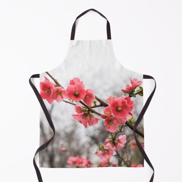 Item preview, Vibrant Pink Flowering Quince Celebrating Spring designed and sold by Georgia Mizuleva.