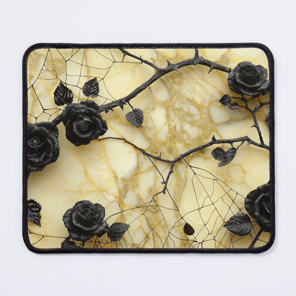 Item preview, Floral pattern - Black roses designed and sold by FlowersColorful.