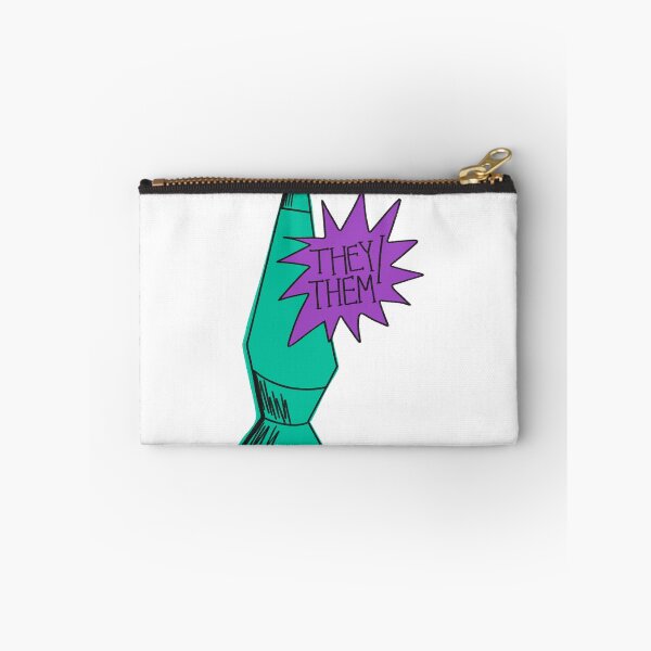 Item preview, They/Them Pronouns Lava Lamp Teal and Purple designed and sold by lukeskywater.