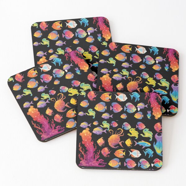Item preview, Cephalopod - pastel glowing colors designed and sold by DunuStore.