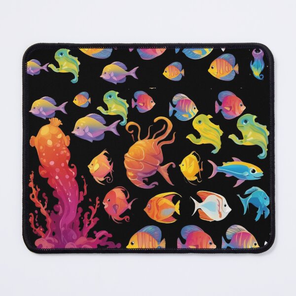 Item preview, Cephalopod - pastel glowing colors designed and sold by DunuStore.