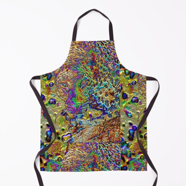 Item preview, Purple Golden Metallic Leopard Art Tee designed and sold by trendybutterfly.