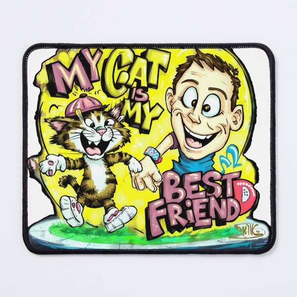 Item preview, "Faithful Cat Friends T-shirt" designed and sold by albertotv250.