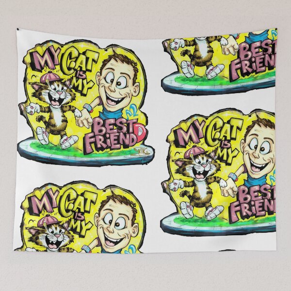Item preview, "Faithful Cat Friends T-shirt" designed and sold by albertotv250.
