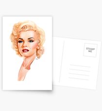 Marilyn Monroe. Hollywood Icon. Movie star Postcards