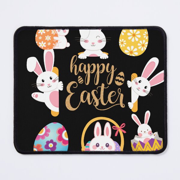 Item preview, Happy Easter rabbit and easter egg No.7 designed and sold by DigiArtNDesign.