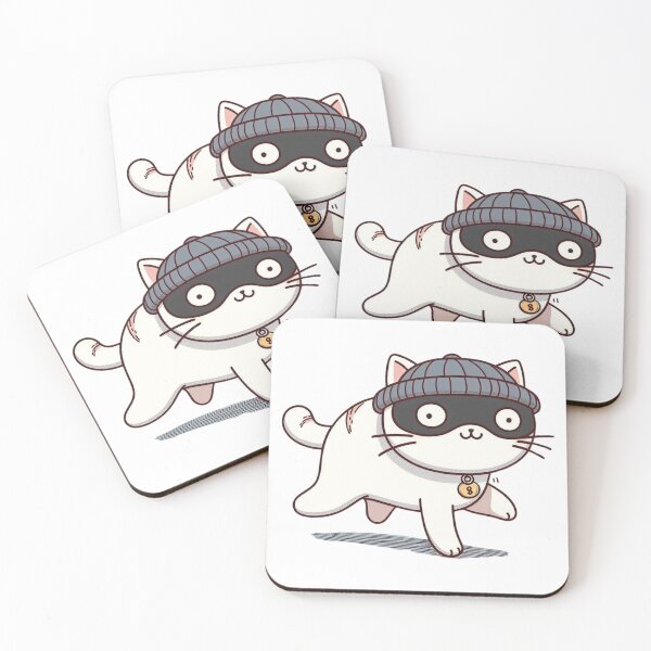 Item preview, Kitty Burglar Funny Cat designed and sold by VerveVerseBoo.