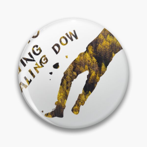 Item preview, No falling down T-shirt designed and sold by Dodgefashion.