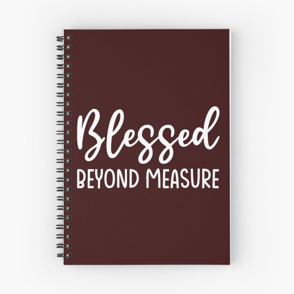 Item preview, Blessed Beyond Measure Christian Quote designed and sold by RobbieBrekke.