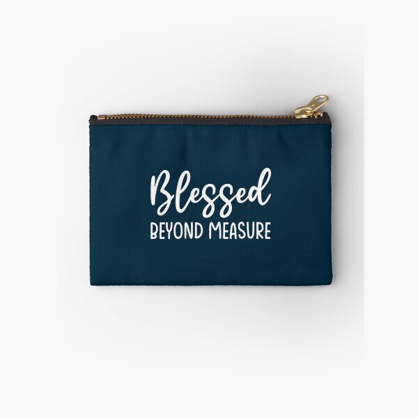 Item preview, Blessed Beyond Measure Christian Quote designed and sold by RobbieBrekke.